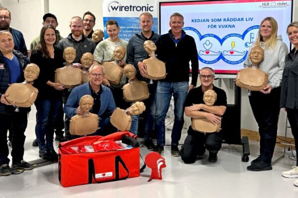 Finished CPR training