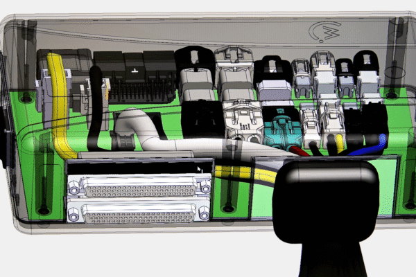 Electronic filtering unit